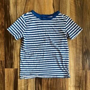 H&M Blue Striped Kids T-Shirt Size 8/10